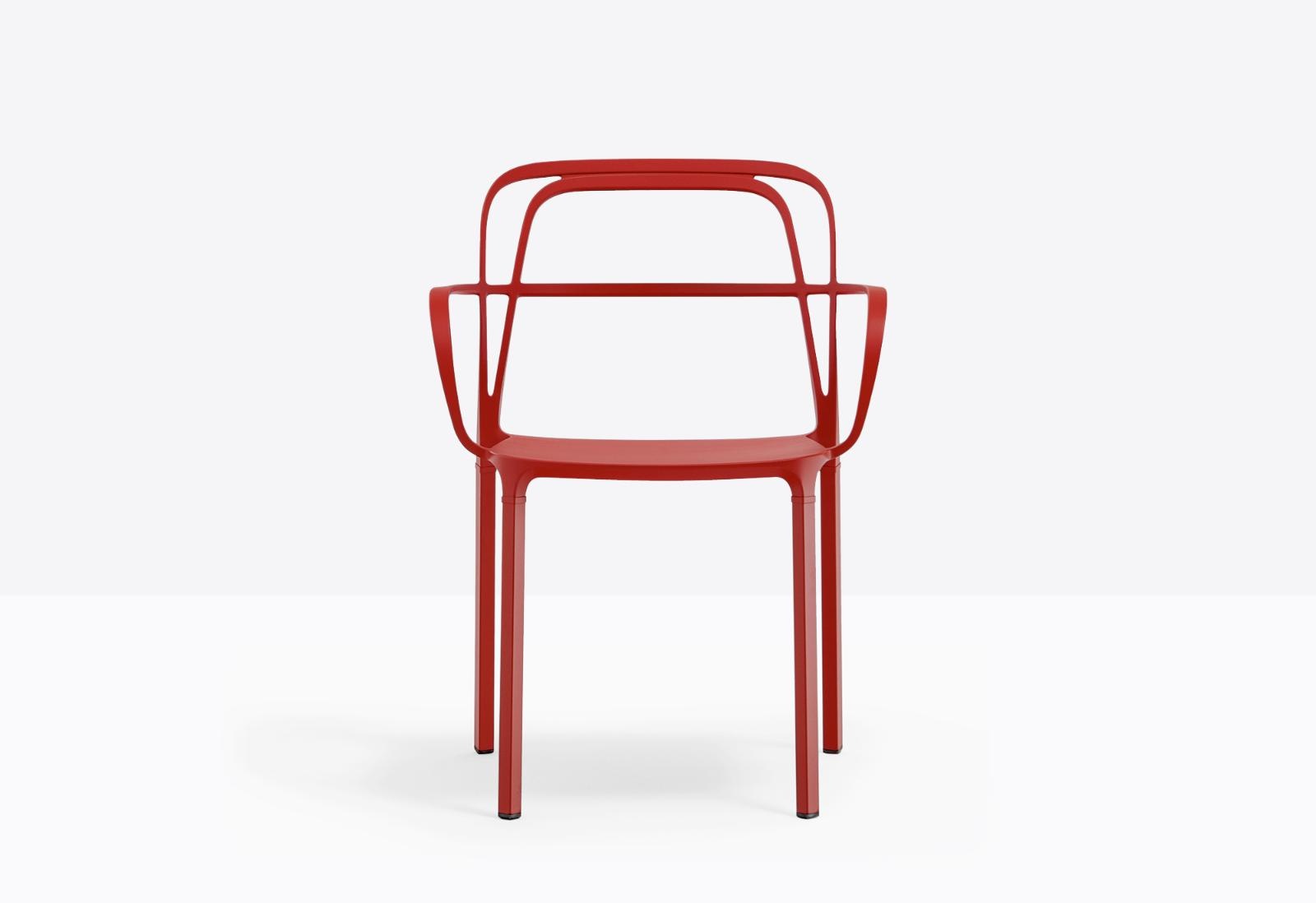 Stackable Aluminium Armchair, Indoor/Outdoor