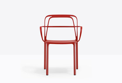Stackable Aluminium Armchair, Indoor/Outdoor