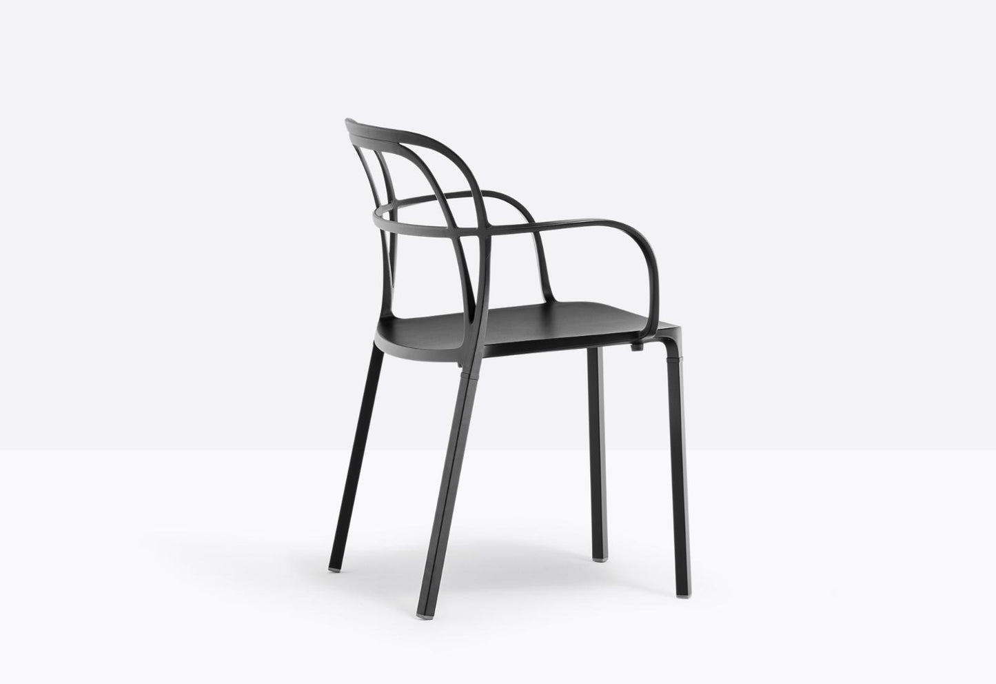 Stackable Aluminium Armchair, Indoor/Outdoor