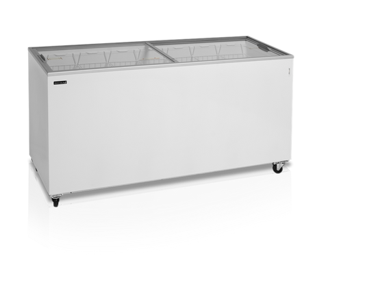 Chest Display Freezer, 486 L, -24/-14°C, 2 Glass Lids