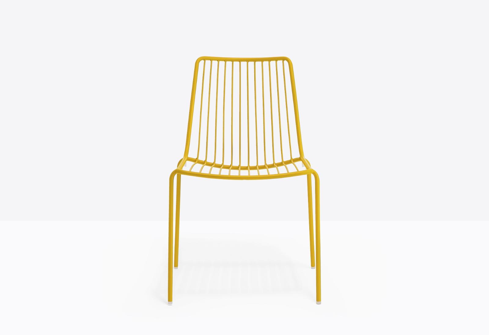 Nolita Outdoor Stackable Chair, Steel