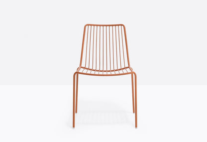 Nolita Outdoor Stackable Chair, Steel