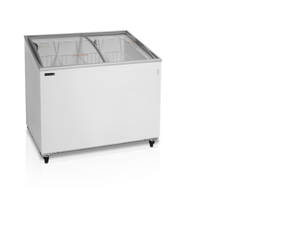 Chest Display Freezer, 230 L, -24/-14°C, 2 Glass Lids