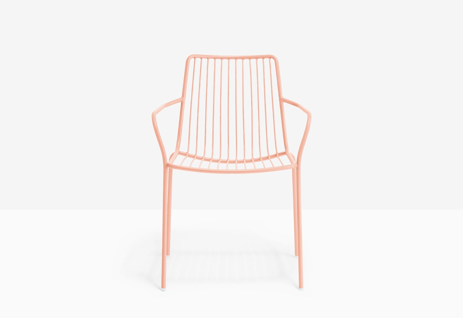 Nolita Outdoor Armchair, Steel Rod, Stackable