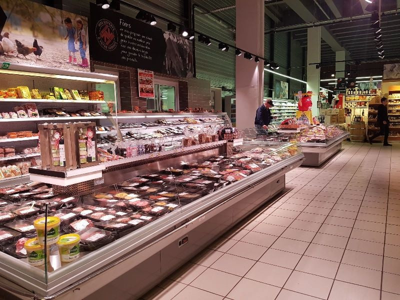Open Refrigerated Island Display, -1/+7°C, Remote