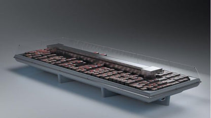 Open Refrigerated Island Display, -1/+7°C, Remote