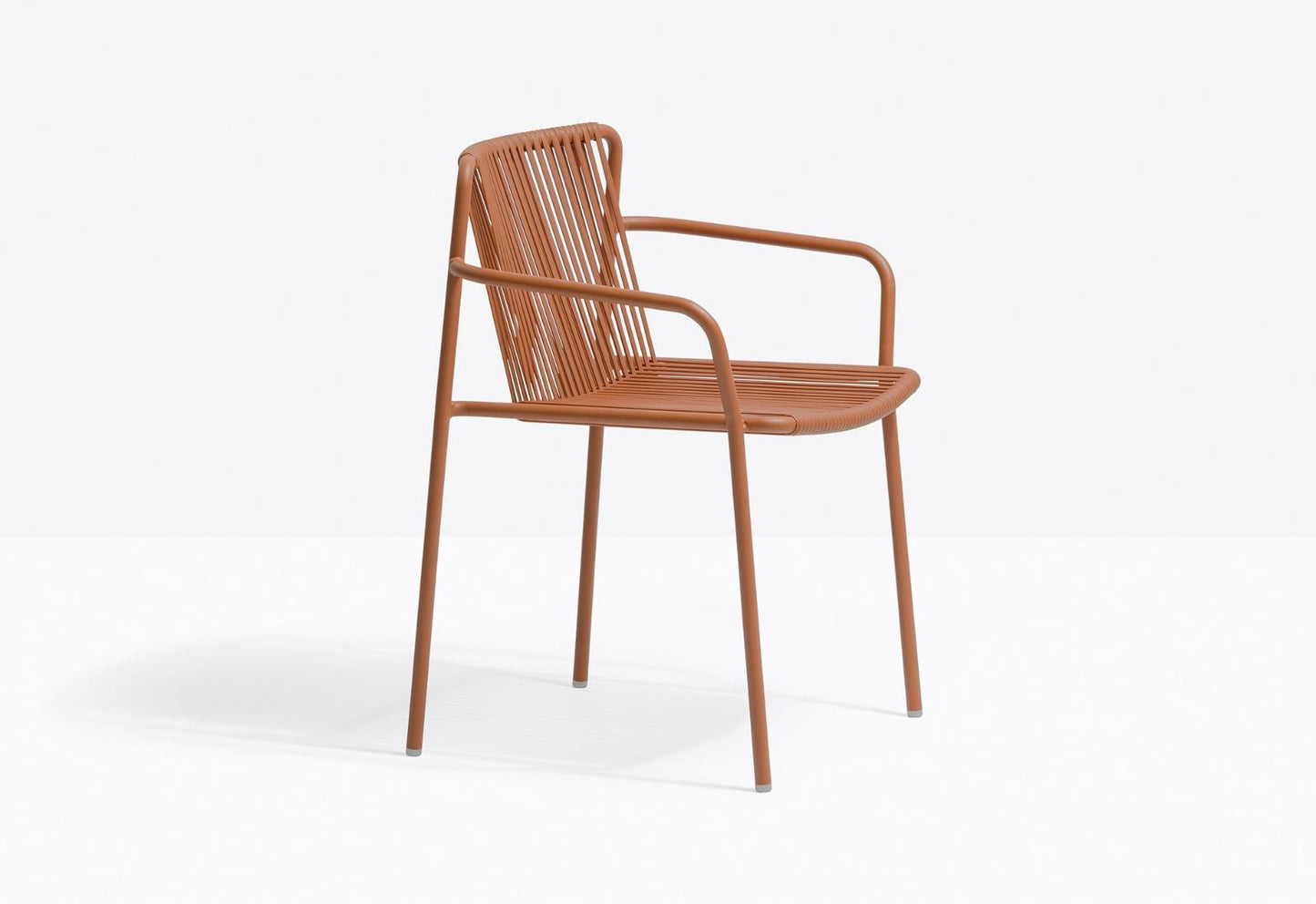 Tribeca Outdoor Stackable Armchair, Steel, PVC