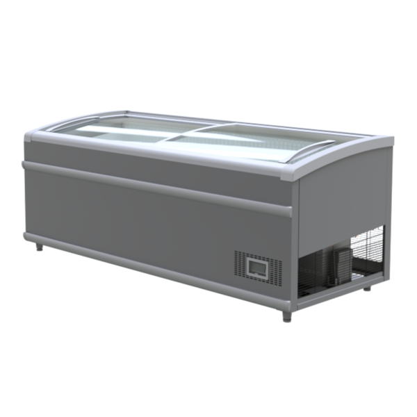 Lipari Closed Island Freezer, Plug-In, R290