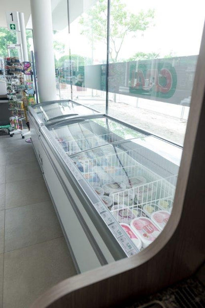 Lipari Closed Island Freezer, Plug-In, R290