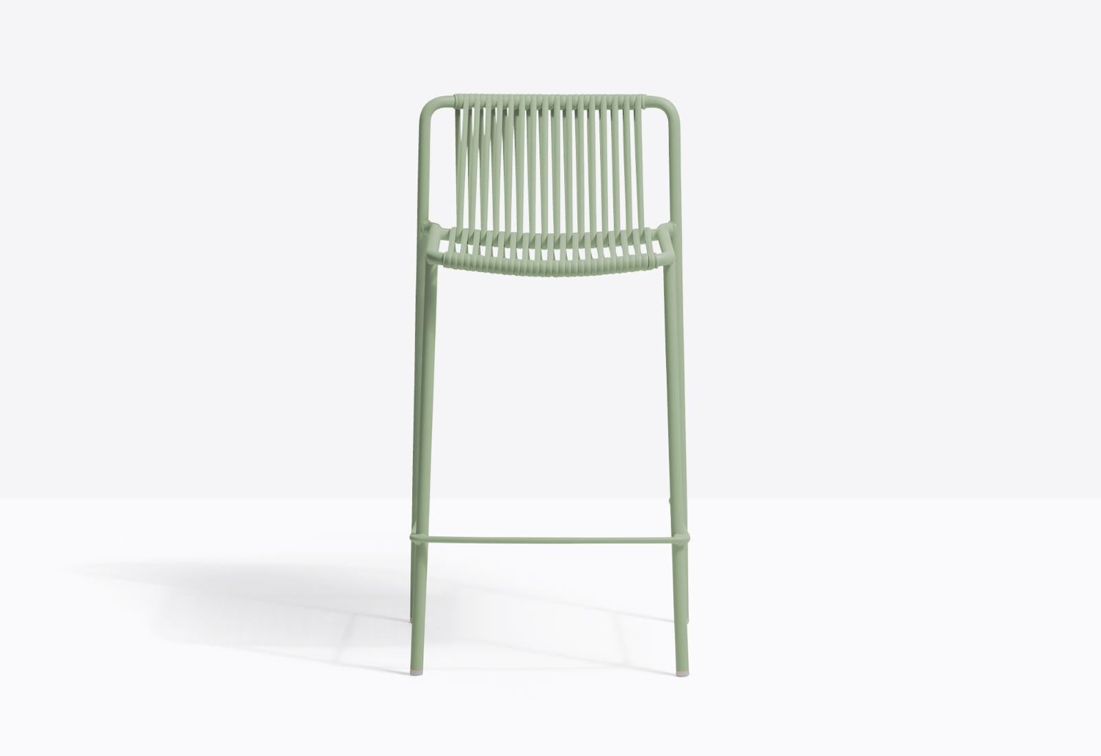Tribeca Outdoor Bar Stool, Stackable, 675mm