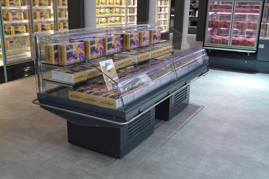 Open Refrigerated Island Display, Chilled, R290