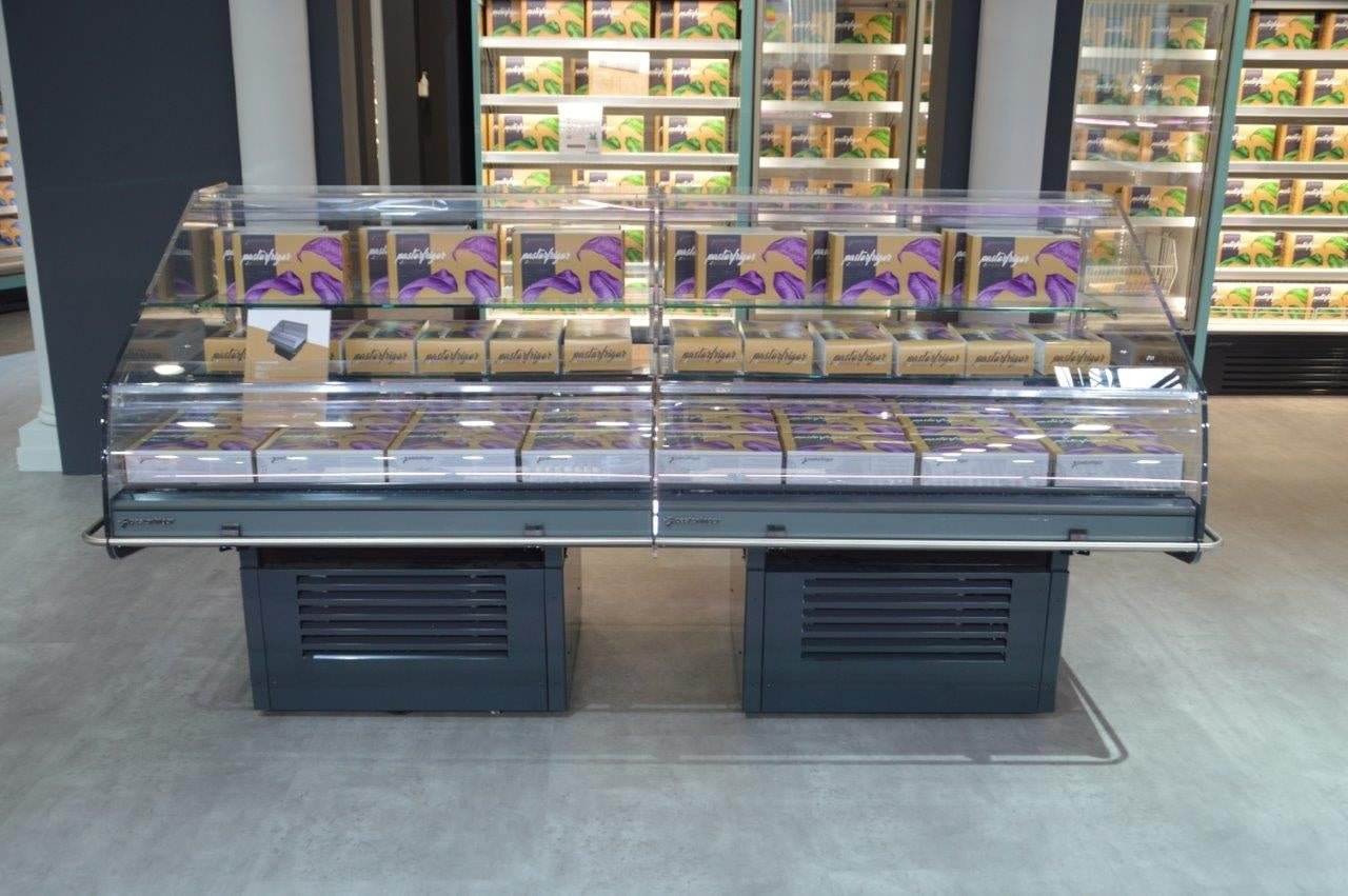 Open Refrigerated Island Display, Chilled, R290