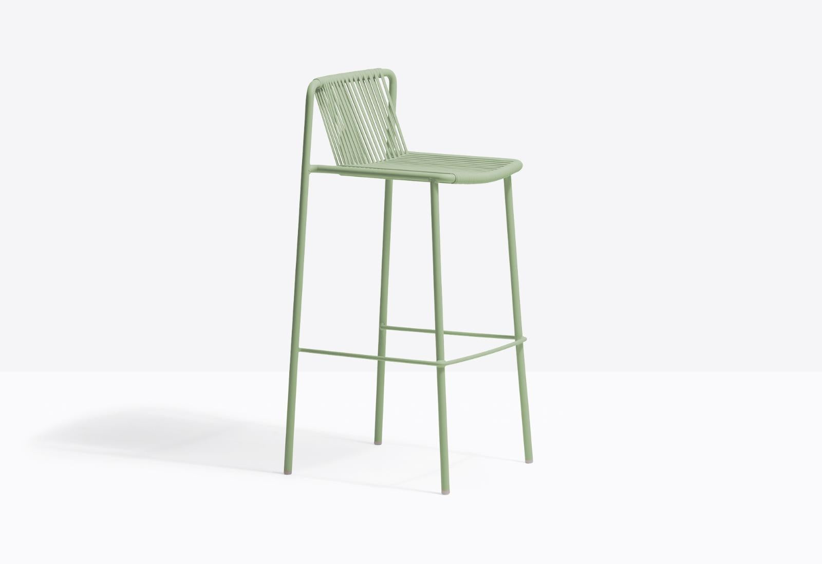 Tribeca Outdoor Bar Stool, 775 mm Seat, Stackable