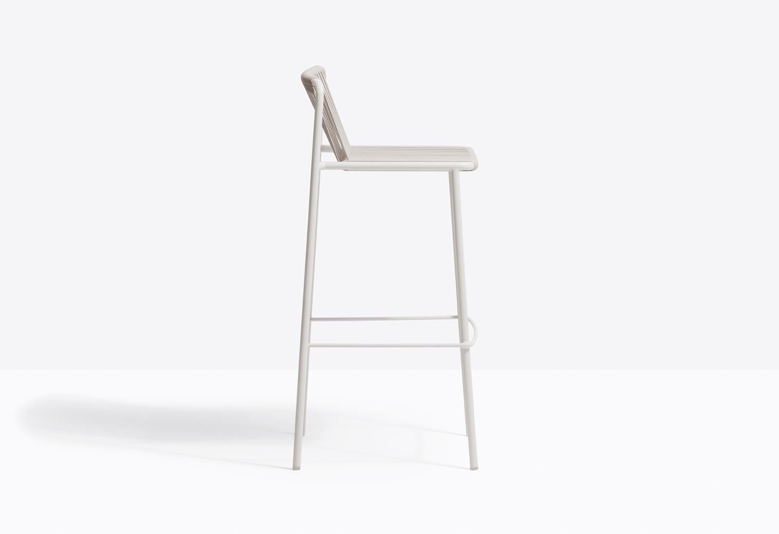 Tribeca Outdoor Bar Stool, 775 mm Seat, Stackable