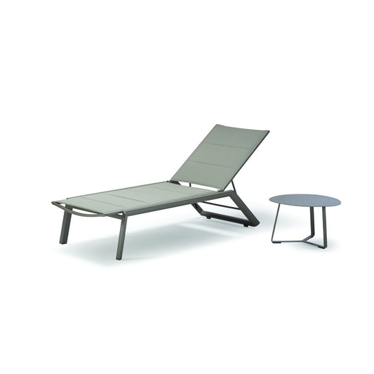 Grattoni Lux Outdoor Sunbed Gs 924/T, Aluminium, 670×1940 mm