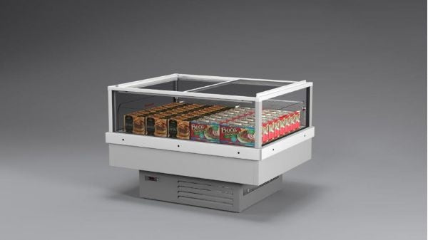 Open Refrigerated Island, 4-Sided, -15/+7°C