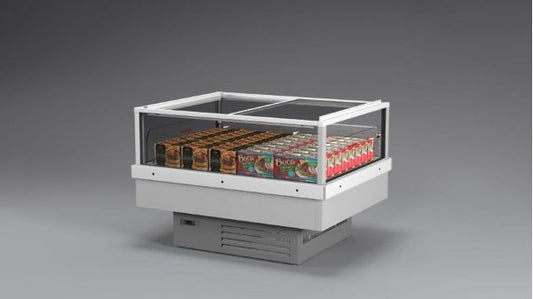Open Refrigerated Island, 4-Sided, -15/+7°C