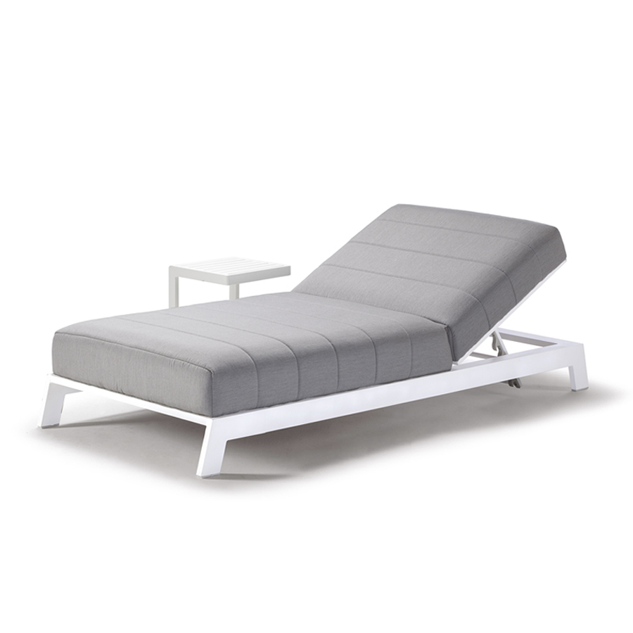 Outdoor Sunbed, Aluminium, Sunbrella, Adjustable