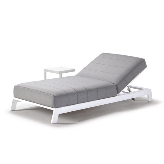Grattoni Outdoor Sunbed, Aluminium, Sunbrella, Adjustable