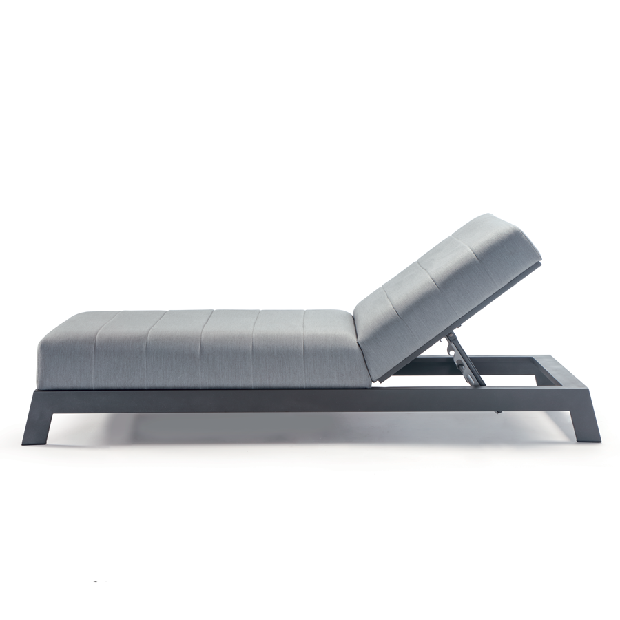 Outdoor Sunbed, Aluminium, Sunbrella, Adjustable