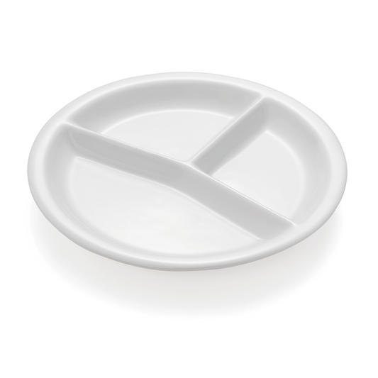 Was Compartment Plate Hamburg System, Ø260 mm, Set of 3