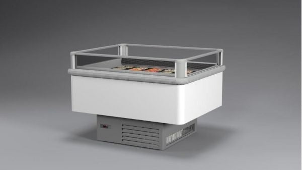 Refrigerated Open Island Display, Deep Tub, +7°C