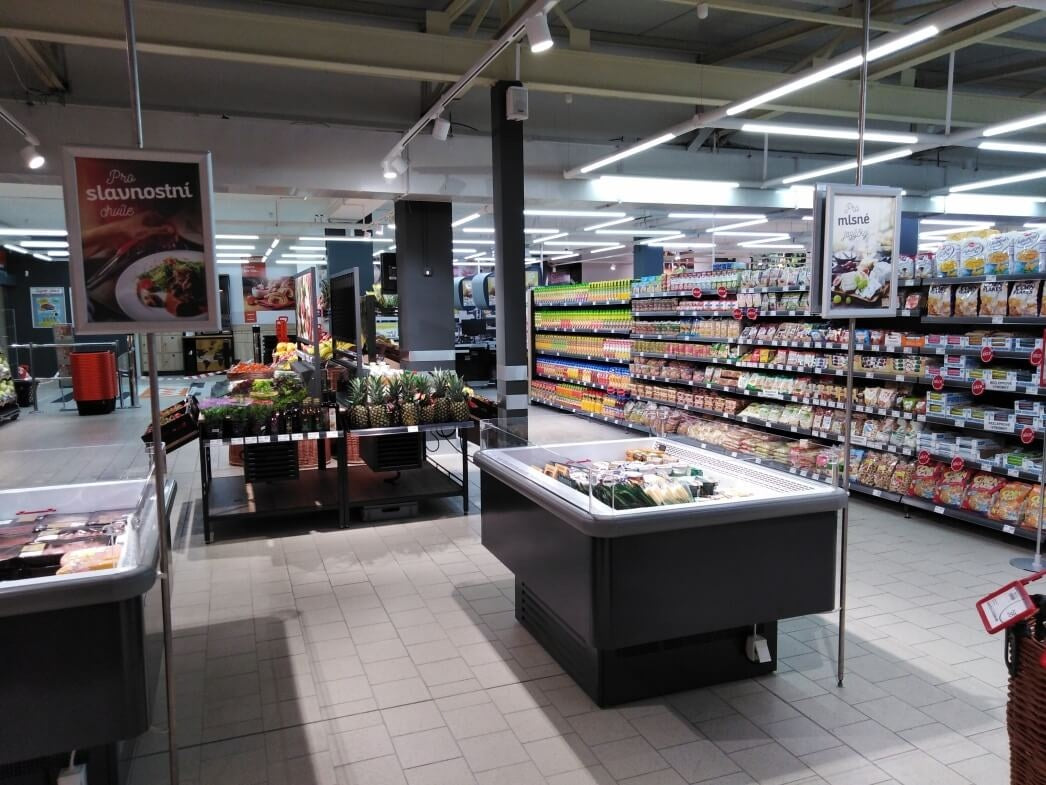 Refrigerated Open Island Display, Deep Tub, +7°C