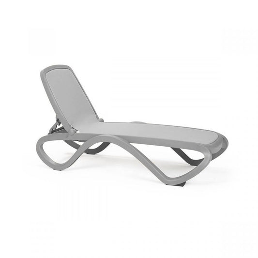 Nardi Omega Sun Lounger, Stackable, 4-Position Backrest
