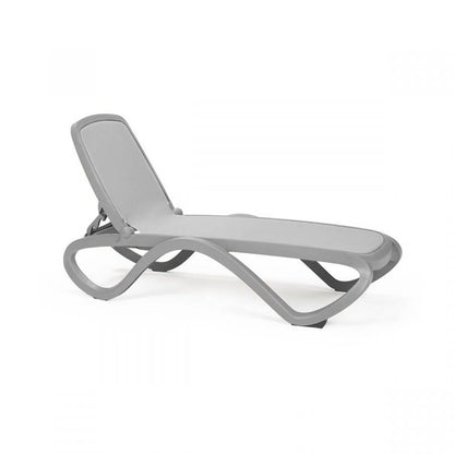 Omega Sun Lounger, Stackable, 4-Position Backrest