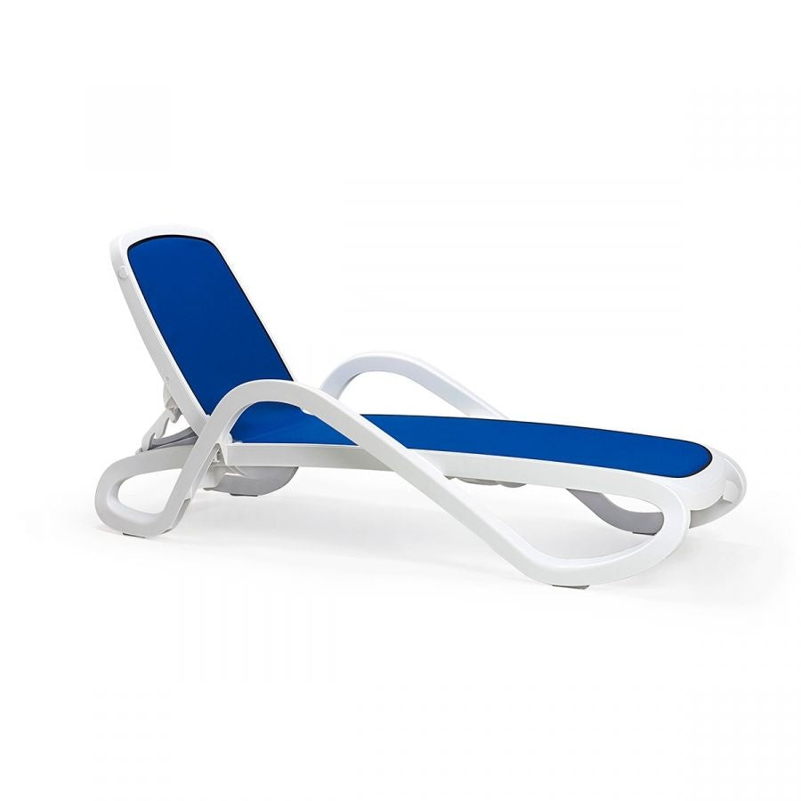 Alfa Outdoor Sunlounger, Stackable, 4-Position