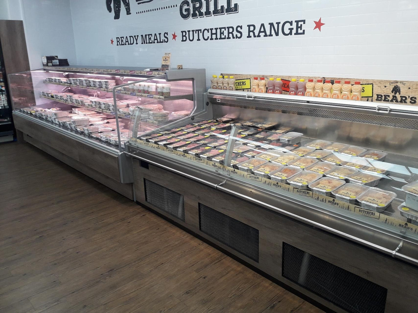 Refrigerated Serve-Over Display Counter