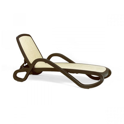 Alfa Outdoor Sunlounger, Stackable, 4-Position