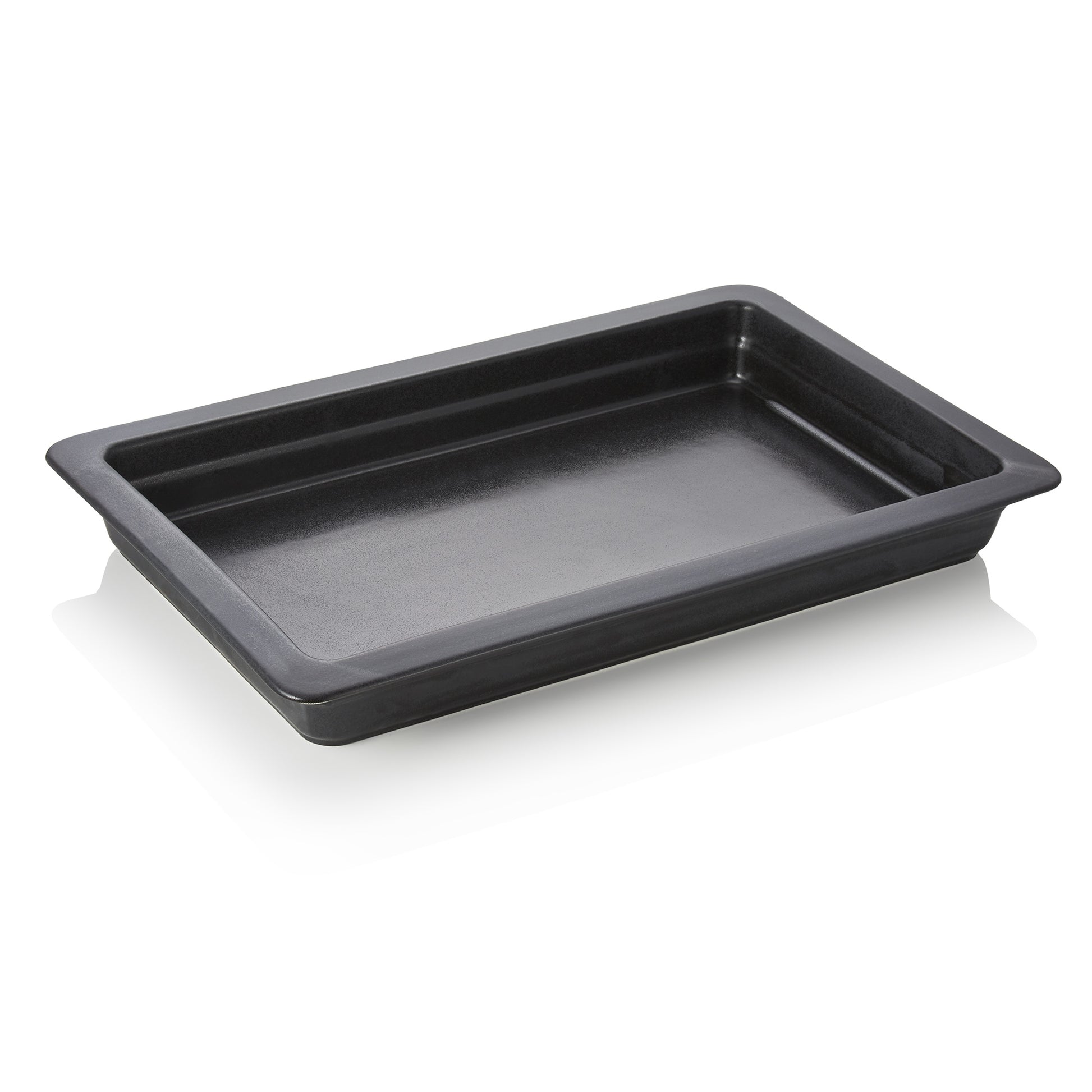 Was Black Porcelain GN Container Induction, GN 1/1