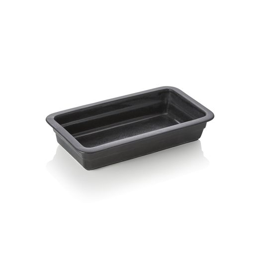 Was Black Porcelain GN Container Induction, GN 1/3