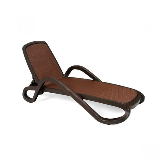 Alfa Outdoor Sunlounger, Stackable, 4-Position
