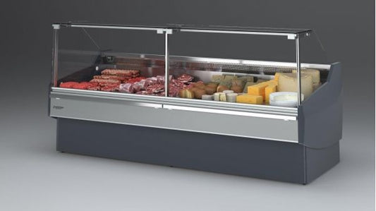 Eskimo Plug-In Serve-Over Counter, Straight Glass