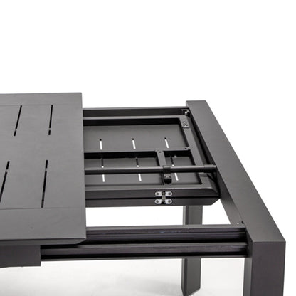 Extendable Aluminium Table, 160–240 × 100 cm