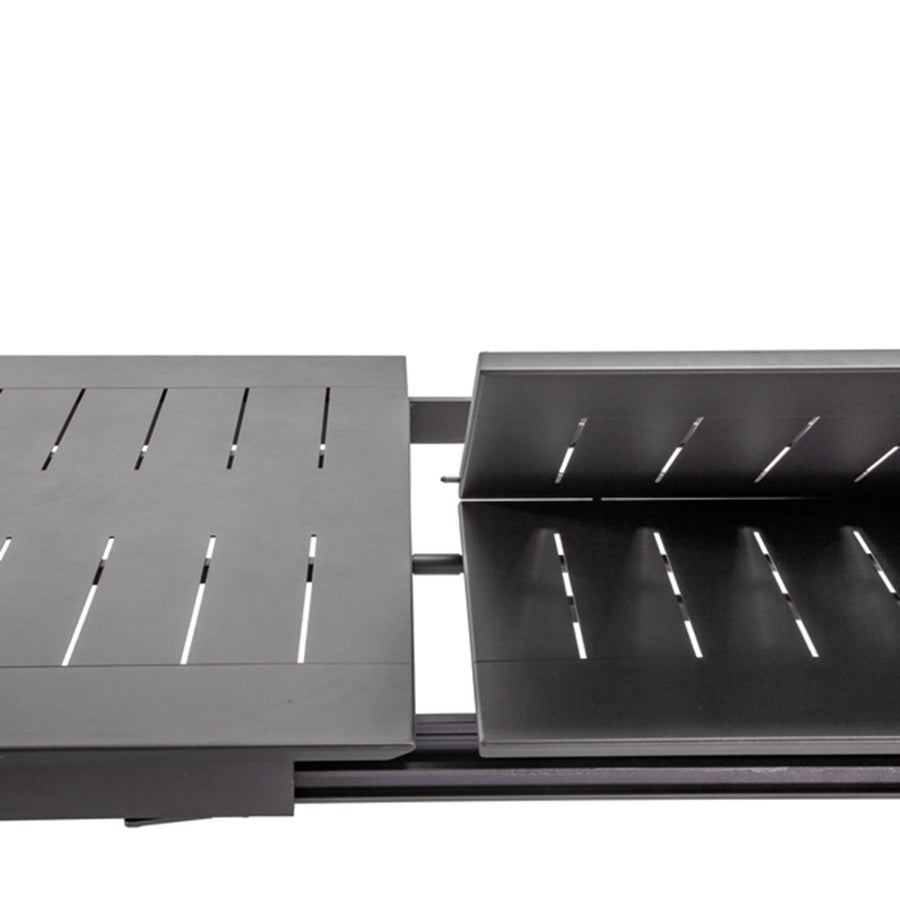 Extendable Aluminium Table, 160–240 × 100 cm