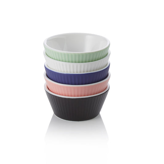 Was Ragout Fin Dish Mix, Ø70 mm, 55 ml, 5 Colours, Set of 5