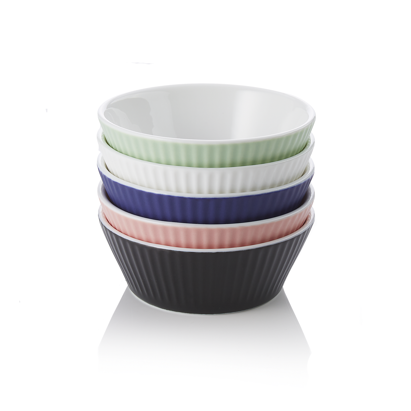 Was Ragout Fin Dish Mix, Ø90 mm, 110 ml, 5 Colours, Set of 5