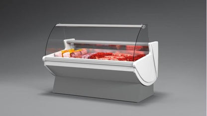 Kristina Serve-Over Counter, 1–5°C, Curved Glass