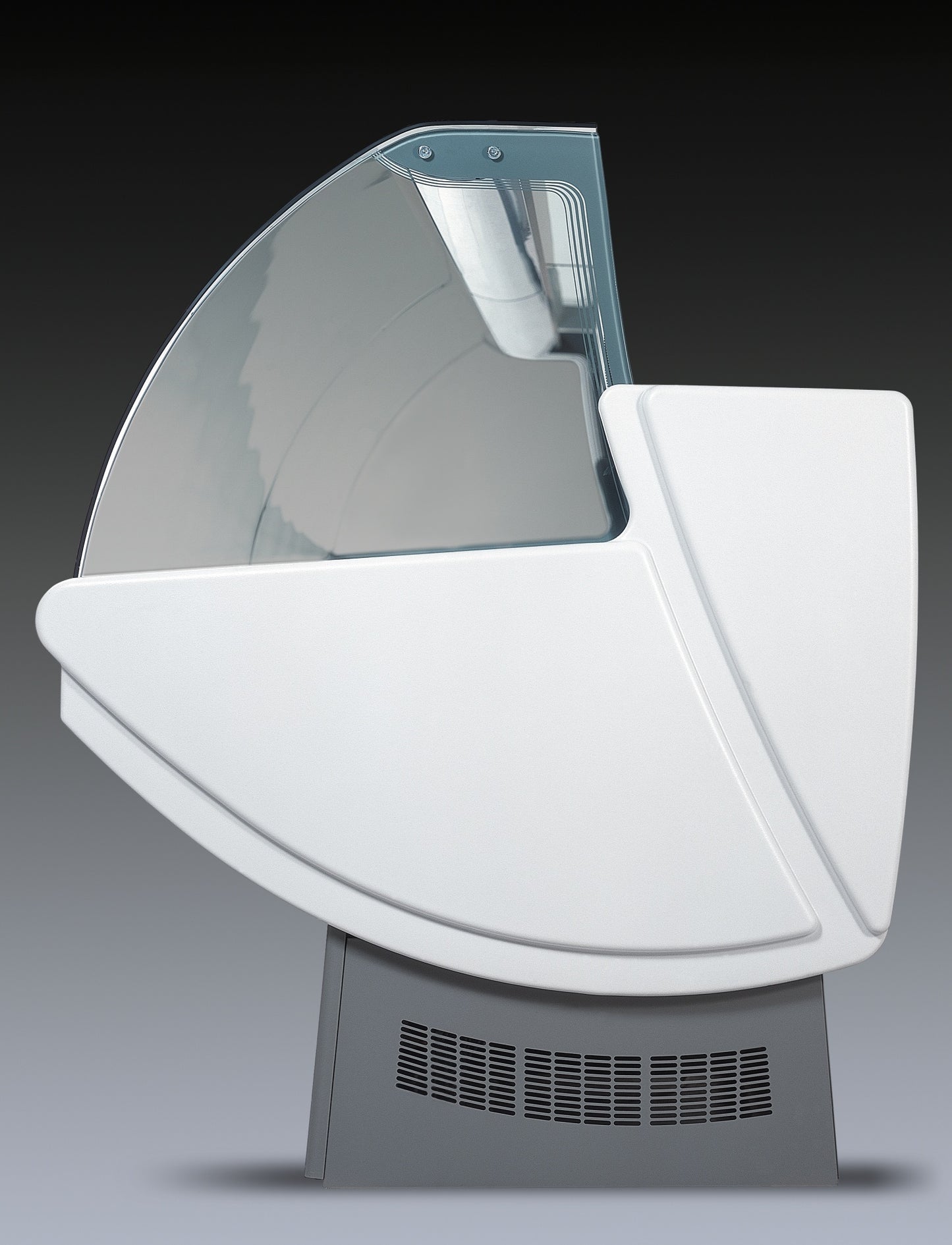 Kristina Serve-Over Counter, 1–5°C, Curved Glass