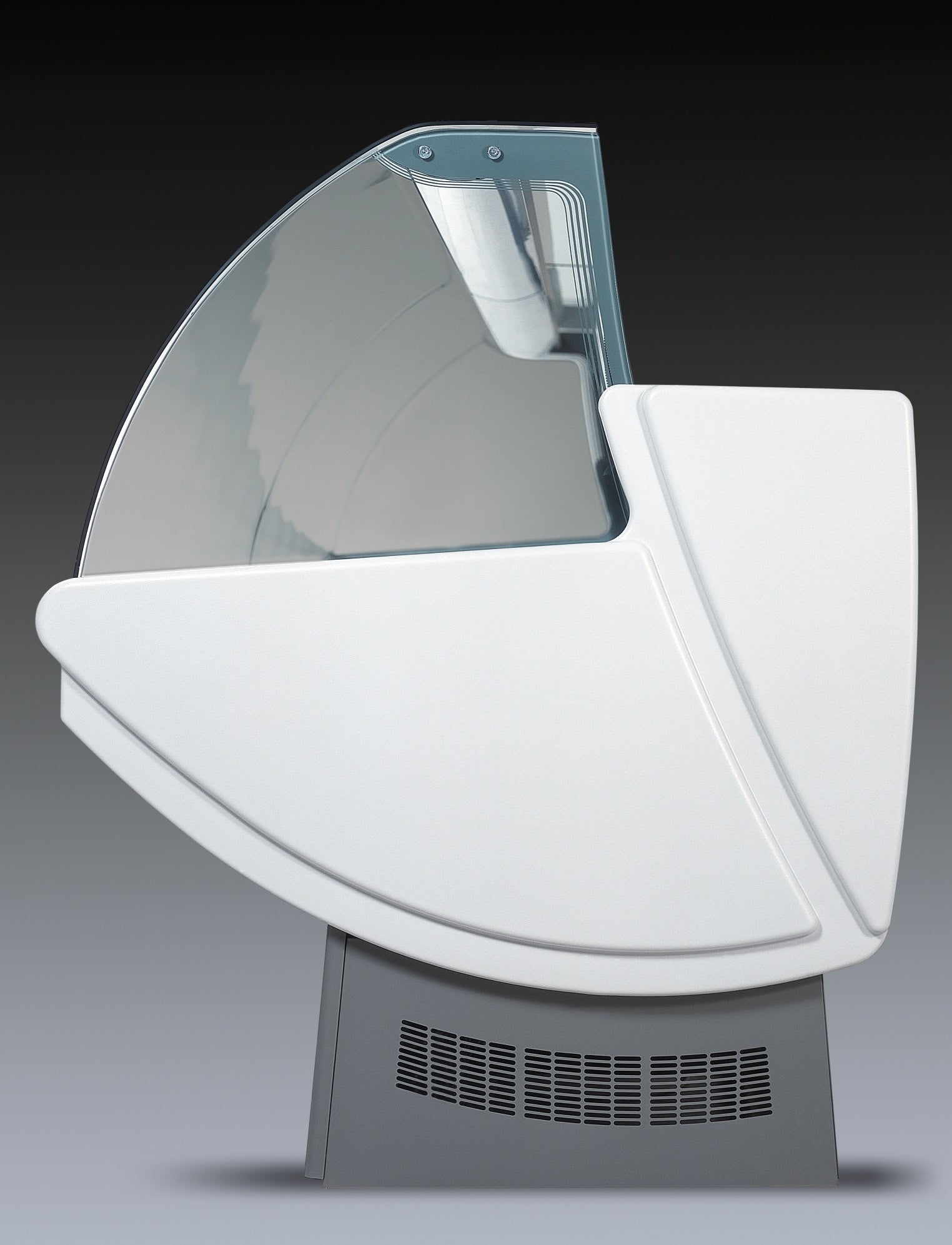 Kristina Serve-Over Counter, 1–5°C, Curved Glass