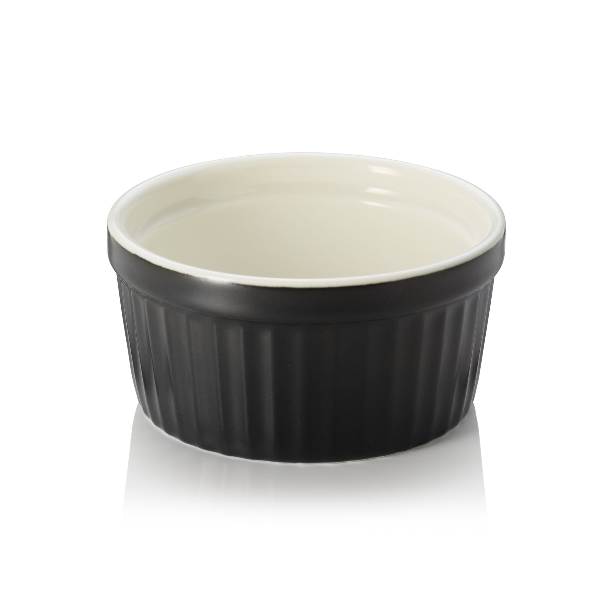 Was Ragout Fin Dish, Ø90 mm, 140 ml, Black, Set of 6