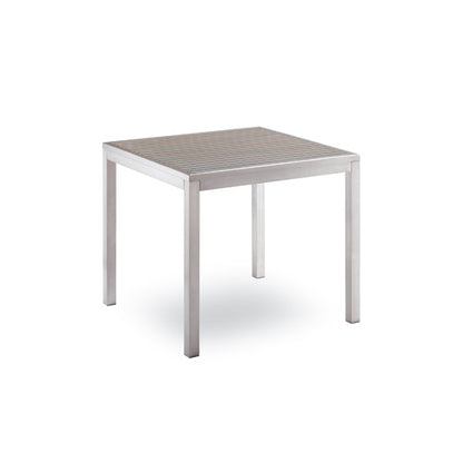 Bavaria Outdoor Dining Table, 80×80 cm, Anthracite