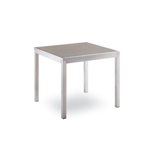 Bavaria Outdoor Dining Table, 80×80 cm, Anthracite