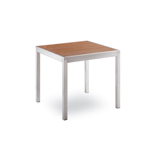 Bavaria Outdoor Square Table, 80×80 cm, Anthracite