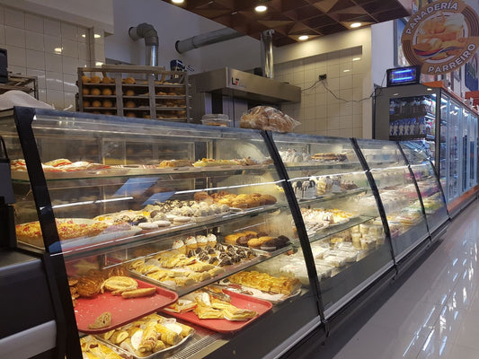 Linda Curved Glass Patisserie Serve-Over Counter