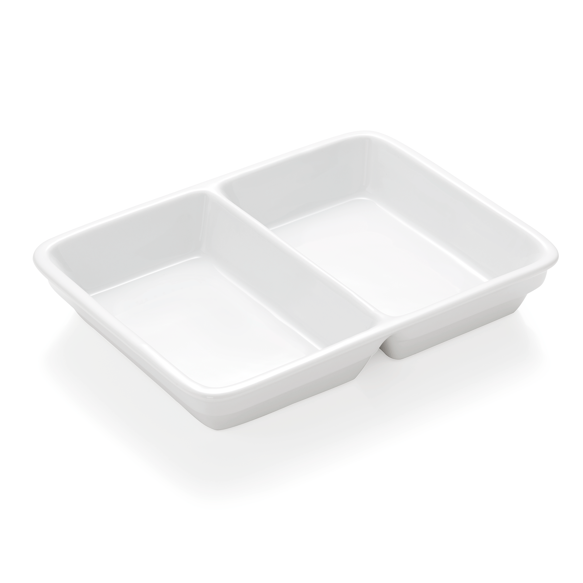 Was Compartment Tray Hamburg System, 2 Sections, Set of 3