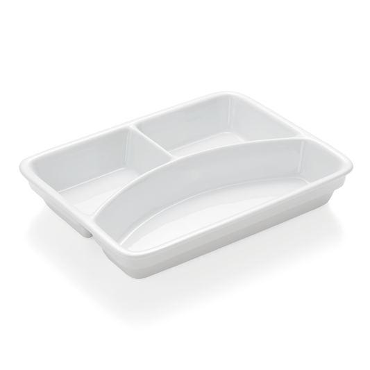 Was Compartment Tray Hamburg System, 3 Sections, Set of 3